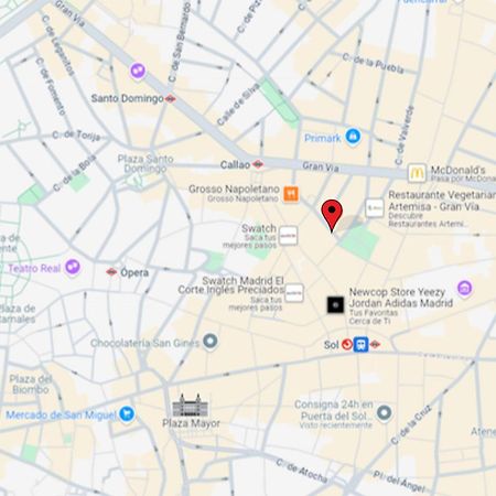 Cozy Y Centrico Apt Para 6Pax En Plaza Del Carmen E2 Madrid Kültér fotó