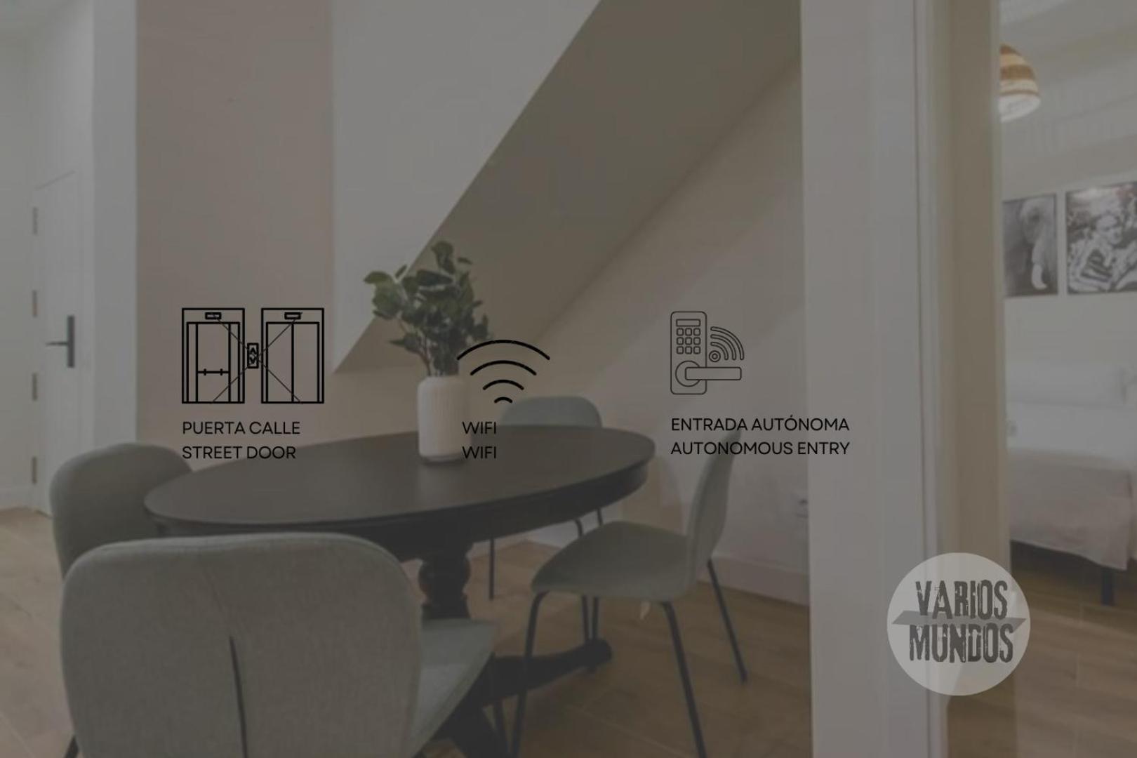 Cozy Y Centrico Apt Para 6Pax En Plaza Del Carmen E2 Madrid Kültér fotó
