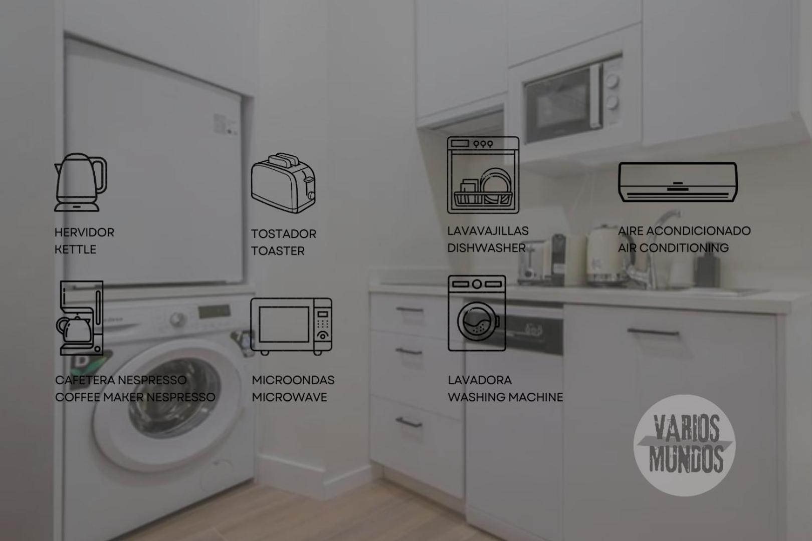 Cozy Y Centrico Apt Para 6Pax En Plaza Del Carmen E2 Madrid Kültér fotó